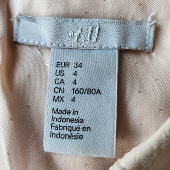 H&M office dress old style size 4 (fits more like 2) - Picture 3 of 3